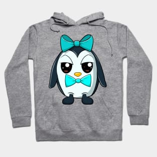 Grumpy Cute Penguin Hoodie